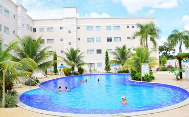 Encontro Das Aguas Caldas - Cortesia Ingressos Da Rede Wam Opcoes Water Park, Nautico E Clube Prive 卡达斯诺瓦斯 外观 照片